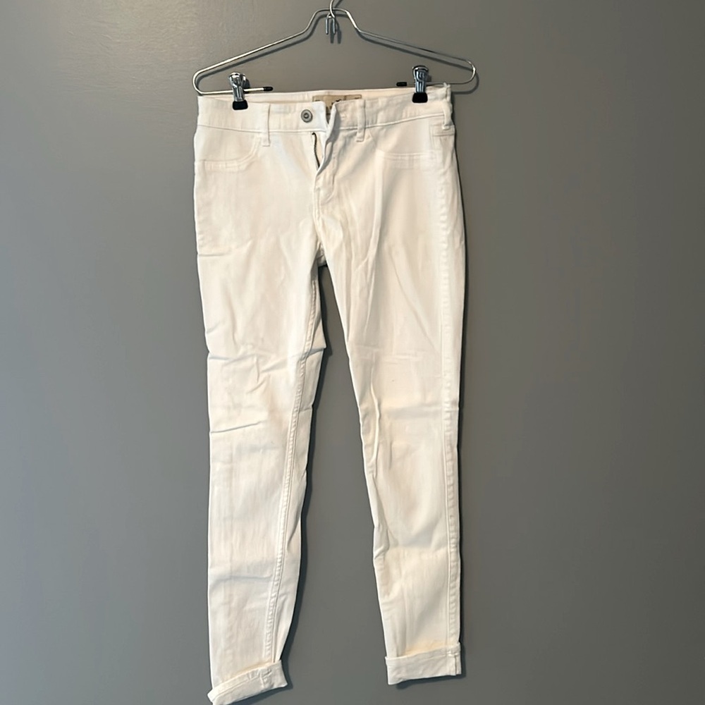 Hollister Super Skinny white 3R